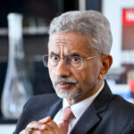 Dr. Subrahmanyam Jaishankar, Indian Minister of External Affairs at the World Trade Center on June 30, 2025 in New York City.