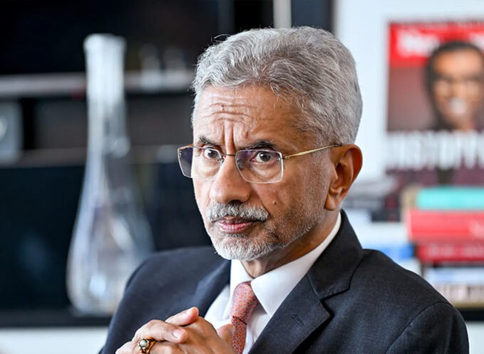 Dr. Subrahmanyam Jaishankar, Indian Minister of External Affairs at the World Trade Center on June 30, 2025 in New York City.
