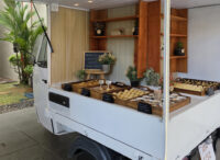 The Happy Baker food truck, filling tummies and spreading joy wherever it goes