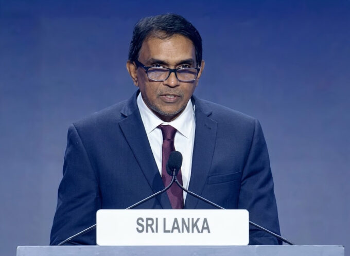 Prof. Chrishantha Abeysena (Minister of Science and Technology)